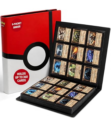Amazon.com: Ultra Pro 2025 Pokemon Card Binder 9 Pocket Featuring
